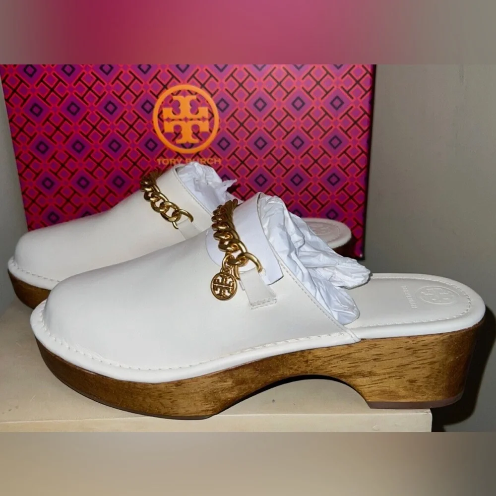 ❤️❤️ TORY BURCH Mini Benton Clog with Charm❤️❤️new with tag